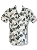 Herren Hemd Leinen Viskose Kurzarm Gr. M L XL 2XL