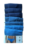 Herren Slip Unterhose 7er-Pack Weiß, Schwarz, Grau, Blau Gr. M, L, XL, 2XL