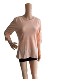 JOY DA T-Shirt LOTTE 36901  3/4-Arm rose strip orange strip Gr. 38 40 42 44 46