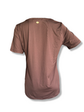 Venice Beach Damen Shirt SIA Braun Kurzarm Sportshirt