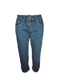 Damen Capri Jeans Caprihose Blau Gr. M XL XXL