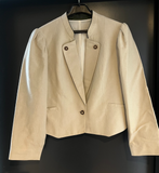 Damen Trachten Janker/Jacke Beige ca. Gr. 42 v. Drei Zinnen