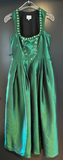 Damen Trachten Dirndl ärmellos Grün Gr. 36 v. Nockstein Trachten