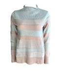 Paola Damen Pullover Silber/Rot, Silber/Rosa, Silber/Türkis Gr. S,M,L,XL