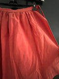 Damen Trachten Dirndl Schürze Koralle Länge ca. 52 cm