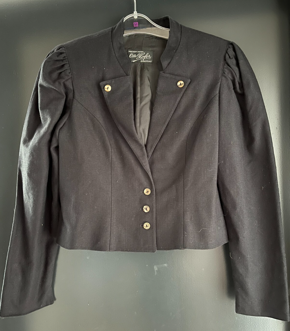 Damen Trachten Janker/Jacke Schwarz ca. Gr. 40 v. Trachtenmoden Otto Hofer