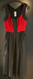 Damen Trachten Dirndl ärmellos Rot, Schwarz Gr. 40 v. Tostmann