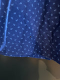 Damen Trachten Dirndl ärmellos Rot, Blau gemustert Gr. 36 v. Herta Kraft