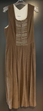 Damen Trachten Dirndl ärmellos Braun ca. Gr. 38 v. Gössl