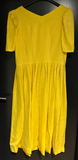 Damen Trachten Dirndl kurzarm Gelb ca. Gr. 44 v. Hanne Modell