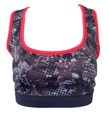 Maui Sports Damen Bustier Sport-BH Grau Blau Schwarz Gr. S M L XL
