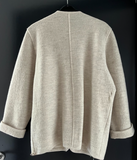 Damen Trachten Janker/Jacke Beige, Grün ca. Gr. 40v. Litza