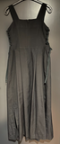 Damen Trachten Dirndl ärmellos Schwarz, Grün mit Stickerei Gr. 40