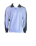 HAKRO Herren Troyer Zip-Sweatshirt zweifarbig Gr. S,M,L,XL,2XL,4XL,6XL