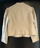 Damen Trachten Janker/Jacke Beige ca. Gr. 42 v. Drei Zinnen