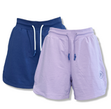 Venice Beach Damen Sweatshorts ADLEY Lila Blau Sportshorts Gr. S M L XL