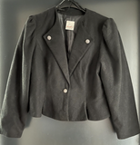 Damen Trachten Janker/Jacke Schwarz ca. Gr. 42 v. meico