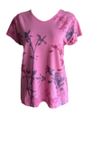 JOY Damen T-Shirt Lilly Cream Print, Wild Rose Print Gr. 36,38,40,42,44,46,48