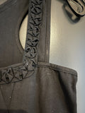 Damen Trachten Dirndl ärmellos Schwarz ca. Gr. 38 v. Berwin & Wolff