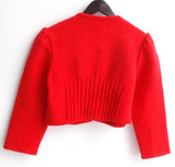 Damen Trachten Janker/Jacke rot Gr. 42 v. C&A