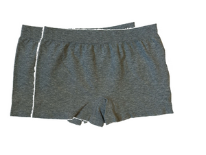 Damen Unterhose Panty 2er-Pack Grau, Weiß, Schwarz Gr. S, M, L
