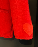 Damen Trachten Janker/Jacke rot Gr. 38 v. Kitz-Pichler Trachten