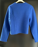 Damen Trachten Janker/Jacke Königsblau ca. Gr. 38