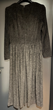 Damen Trachten Dirndl langarm Schwarz Glitzer Gr. 38 v. Steinbock