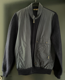 Herren Trachten Janker/Jacke Blau ca. Gr. 54 v. Geiger