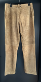 Damen Trachten Hose/Lederhose Braun ca. Gr. 44 v. Buchberger Tracht