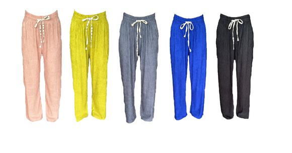 Damen Hose Rosa, Kiwi, Antharzit, Royal, Schwarz Gr. L/XL, 2XL/3XL