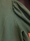 Damen Trachten Dirndl 3/4 Arm Grün ca. Gr. 40 v. Feelings