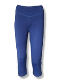 Venice Beach Damen 5/6 Hose DEMY Sportleggings Blau Gr. S M L
