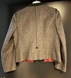 Damen Trachten Janker/Jacke Grau, Grün ca. Gr. 44 v. Riku Trachten