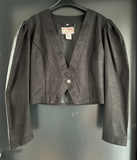 Damen Trachten Janker/Jacke Schwarz ca. Gr. 40 v. Heller Tracht