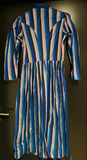 Damen Trachten Dirndl langarm mehrfarbig gestreift ca. Gr. 38