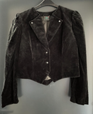 Damen Trachten Janker/Jacke Schwarz ca. Gr. 42 v. Altenbeurer C&A