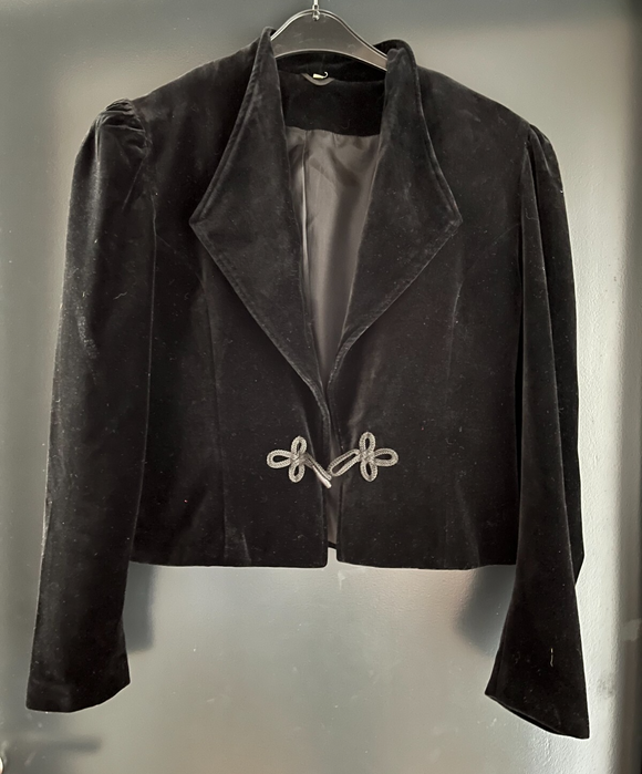 Damen Trachten Janker/Jacke Schwarz ca. Gr. 42