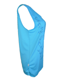 Joy Damen Top ARABELLA ärmellos Blau Sport Freizeit Gr. 38