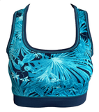 Maui Sports Damen Bustier Sport-BH Grau Blau Schwarz Gr. S M L XL