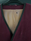 Damen Trachten Janker/Jacke Weinrot ca. Gr. 54 v. Berto Lucci