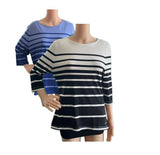 Joy Damen T-Shirt LISA 3/4-Arm Gestreift  Gr. 38 40