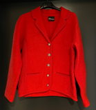 Damen Trachten Janker/Jacke Rot ca. Gr. 42 v. Sigi Scheiber