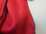 Damen Trachten Weste rot mit grün und Motiv Gr. 42 von Alphorn
