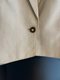 Damen Trachten Janker/Jacke Beige ca. Gr. 42 v. Drei Zinnen