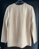 Damen Trachten Janker/Jacke beige, braun ca. Gr. 0 v. Geiger