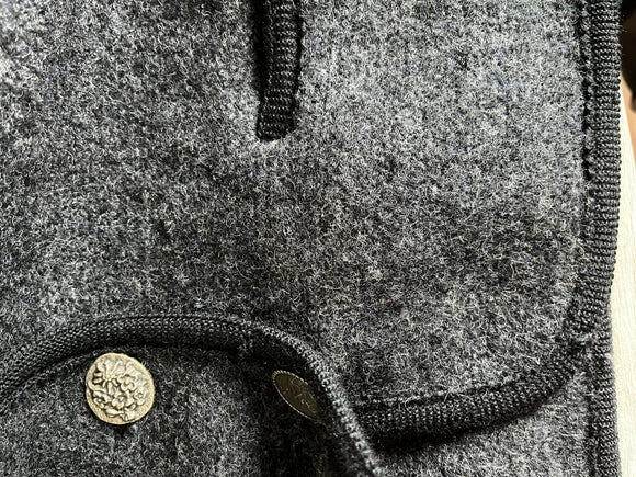 Damen Trachten Janker/Jacke Grau ca. Gr. 40 v. Wenger