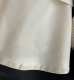 Damen Trachten Bluse langarm Blau, Creme ca. Gr. 42