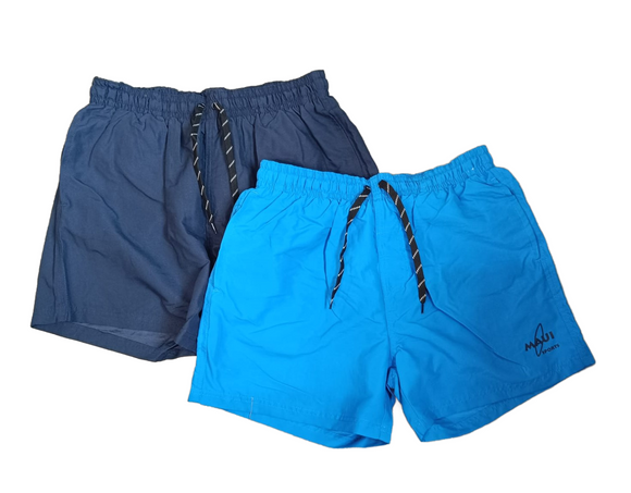 MAUI Herren Badeshorts Badehose Navy Royal Gr. S M L XL XXL
