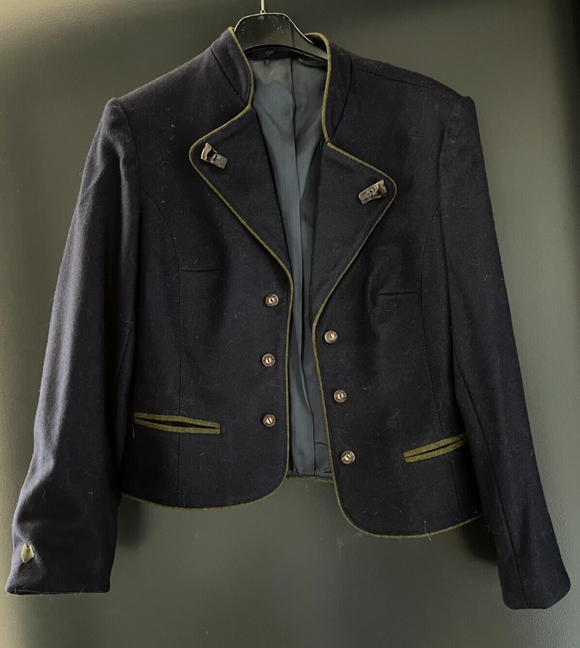 Damen Trachten Janker/Jacke Blau ca. Gr. 36/38